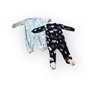 Carter's 9m Fleece polar animal Sleepers